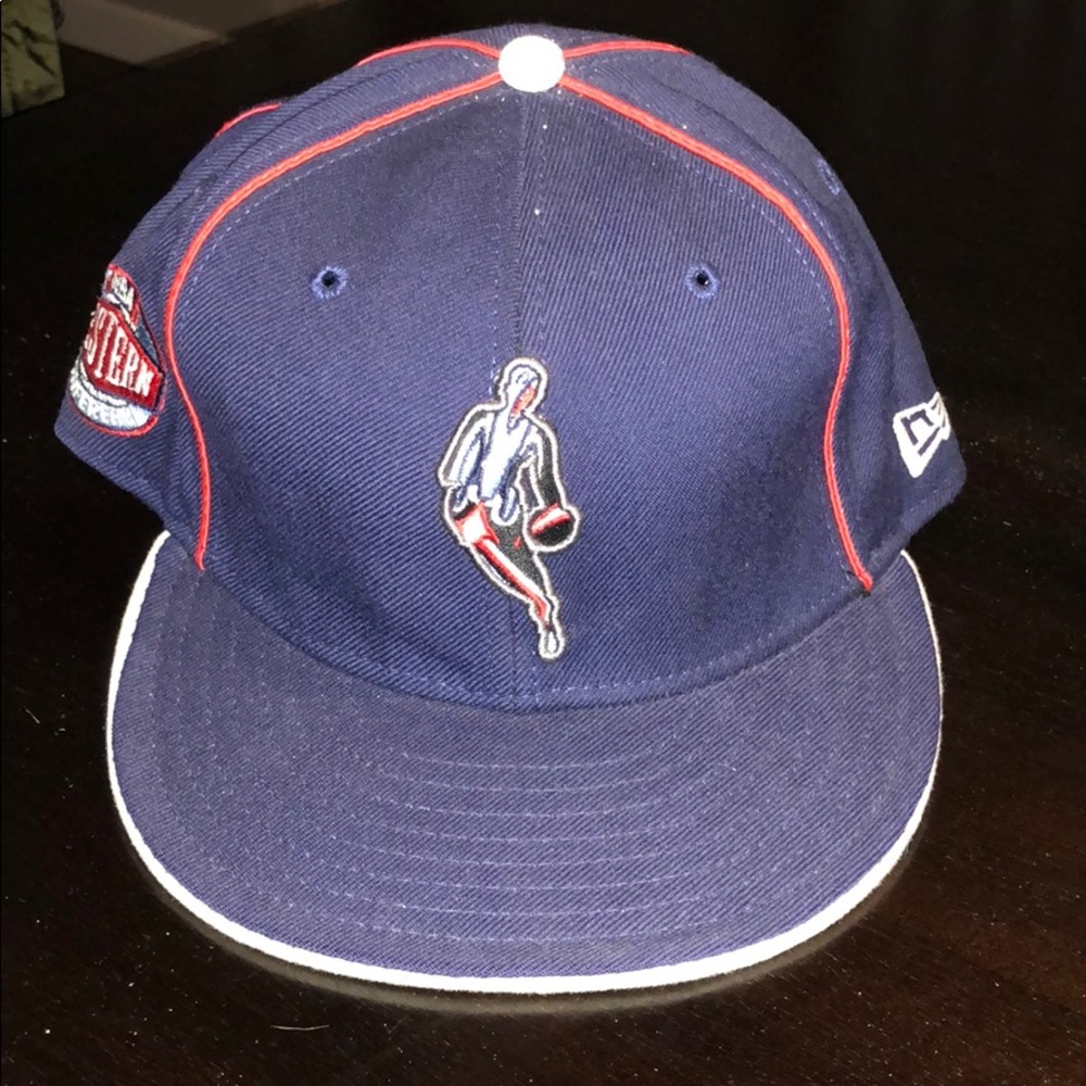 New Era Houston Rockets Fitted Hat Size 7 3/8